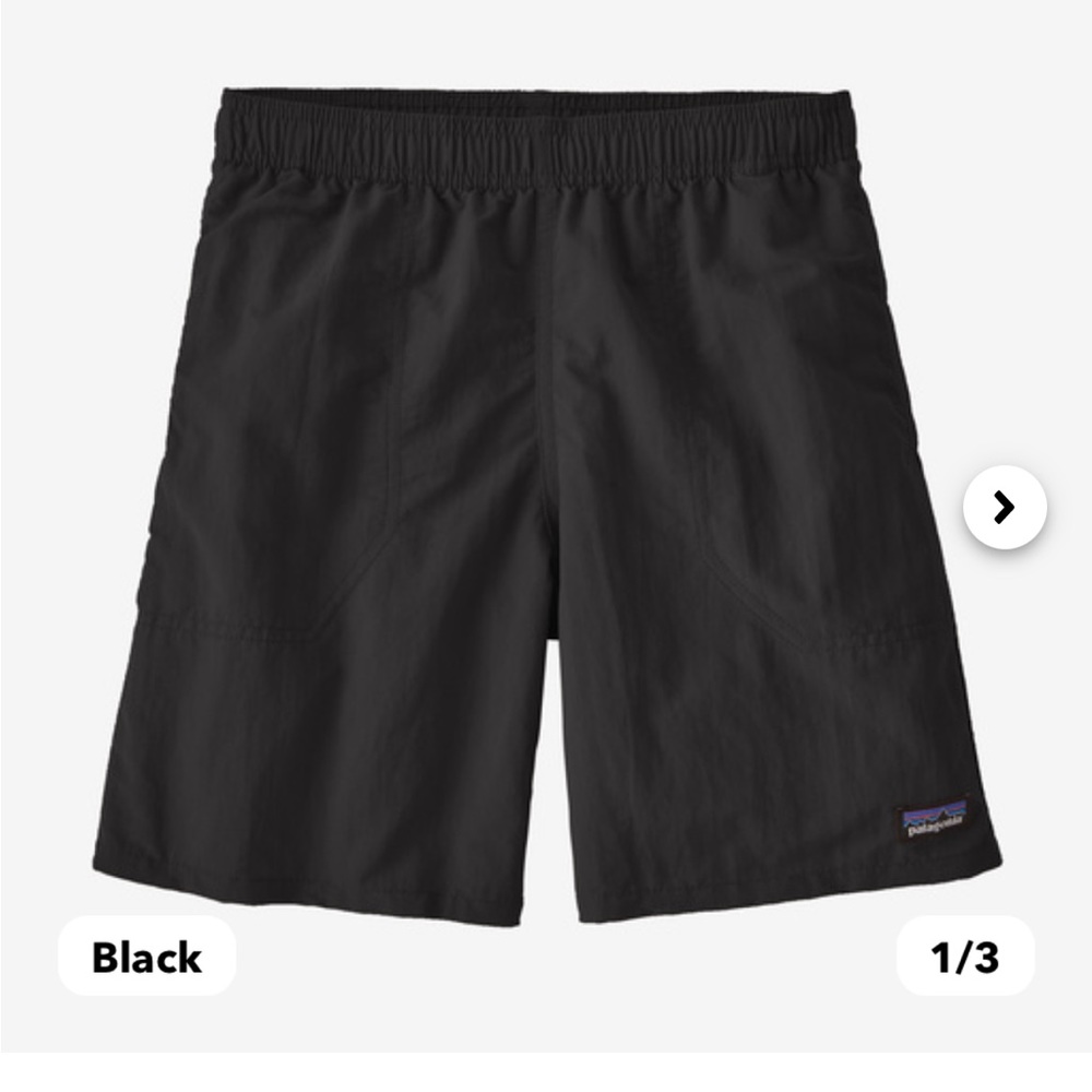 Patagonia K’s Baggie Shorts, NWT